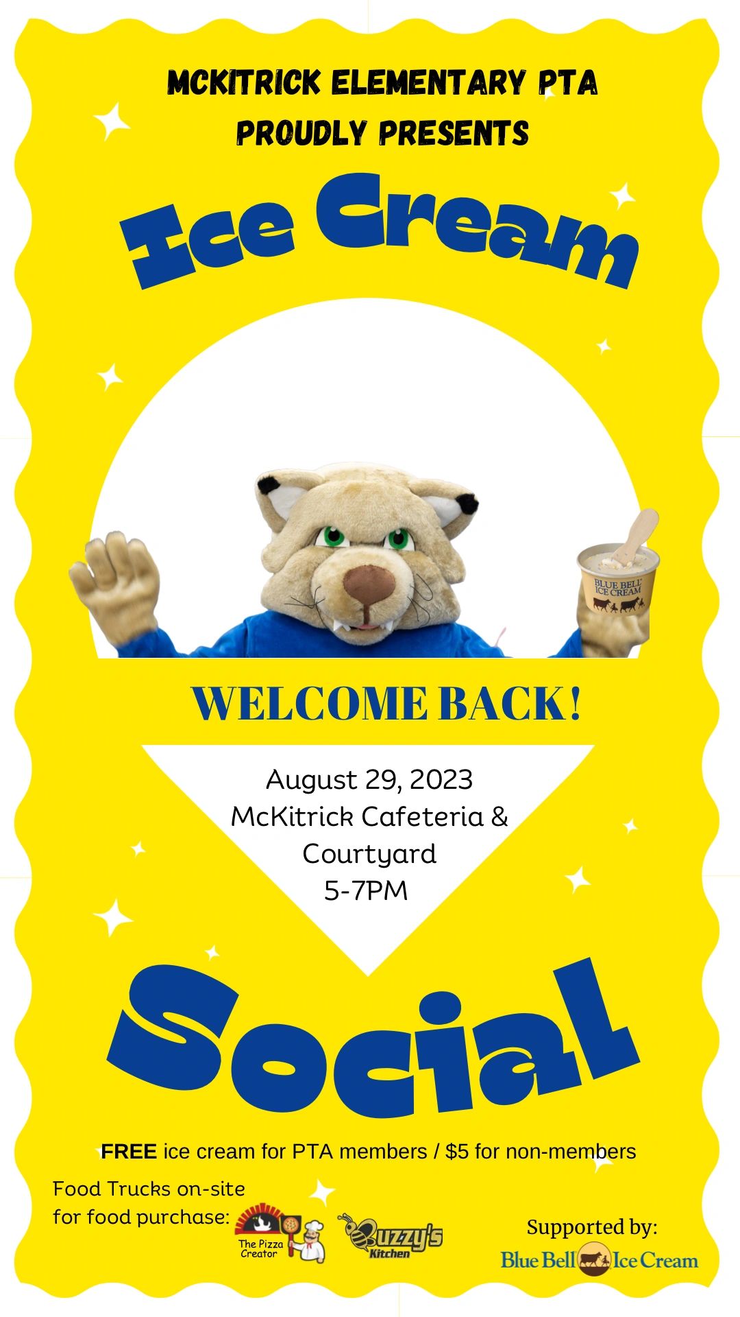 Welcome Back Ice Cream Social